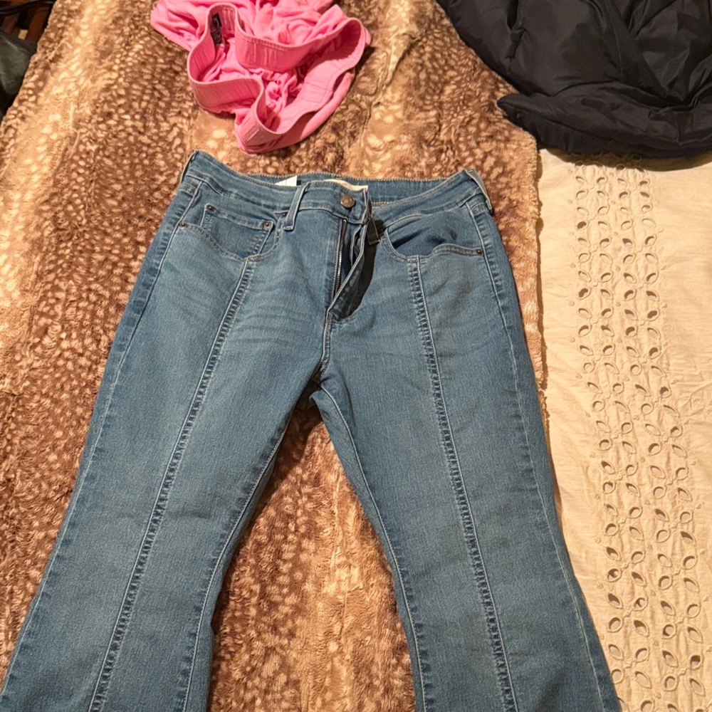 Levi’s Blue Women's Jeans
Split bottom flare
